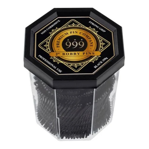 999 Premium Bobby Pins 2in Black 250g 