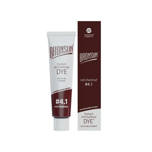 NEW Bronsun Lash & Brow Dye - Red Chestnut 