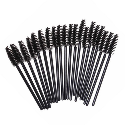 Mascara Brow Wands/Spoolies - Black 50pk