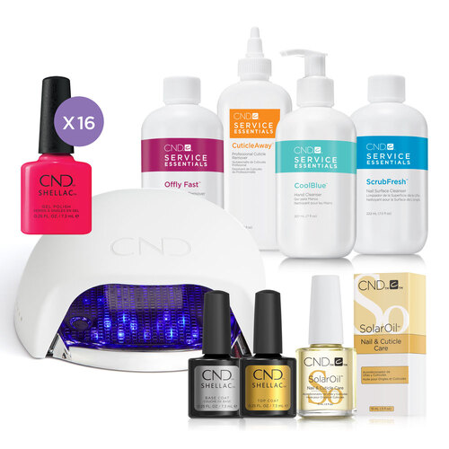 CND Shellac Starter Kit with FREE LED Lamp
