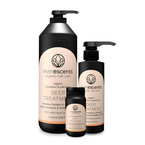 EverEscents Organic Cinnamon & Patchouli Deep Treatment 235ml