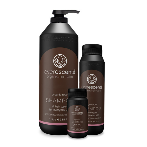 EverEscents Organic Rose Shampoo 1ltr
