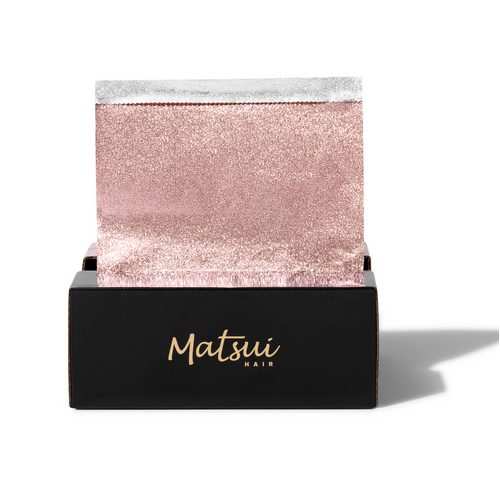 Matsui Pink Pop Up Hair Foil Long 15cm x 35cm - 200 Sheets