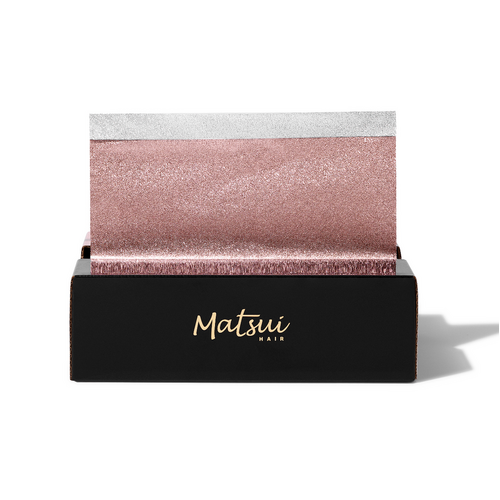 Matsui Pink Pop Up Hair Foil Extra Wide 20cm x 40cm - 200 Sheets