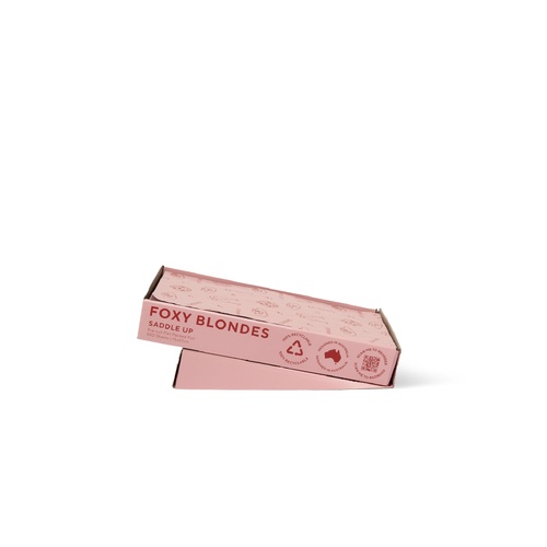 Foxy Blonde Saddle Up Flat Pack Foils - 500 Sheets 15cm x 27cm