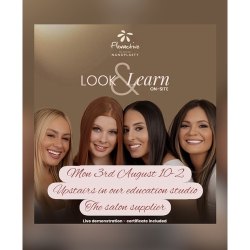 Floractive Nanoplasty Look & Learn In Store Training (for your salon)