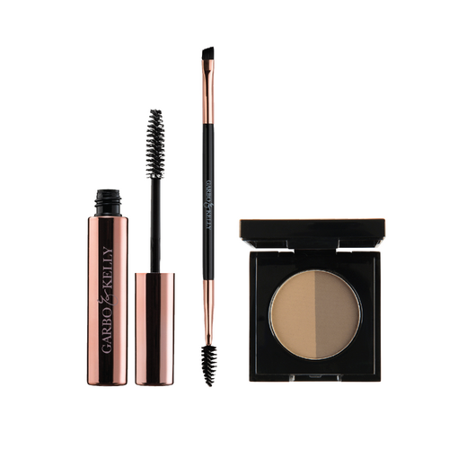 Garbo & Kelly Brow Magic Set - Brunette
