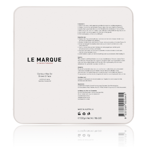 Mancine Le Marque Contour Hard Wax for Face & Brows 500g