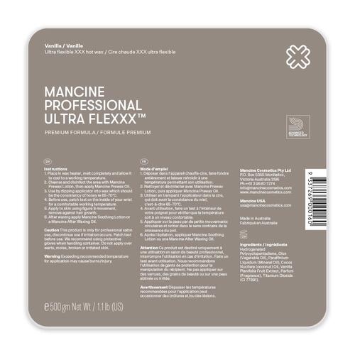 Mancine 'Ultra Flexxx' Hot Wax: Vanilla 500g