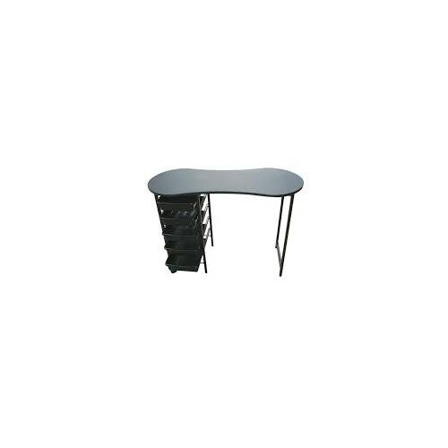 Joiken Kidney Black Manicure Table          