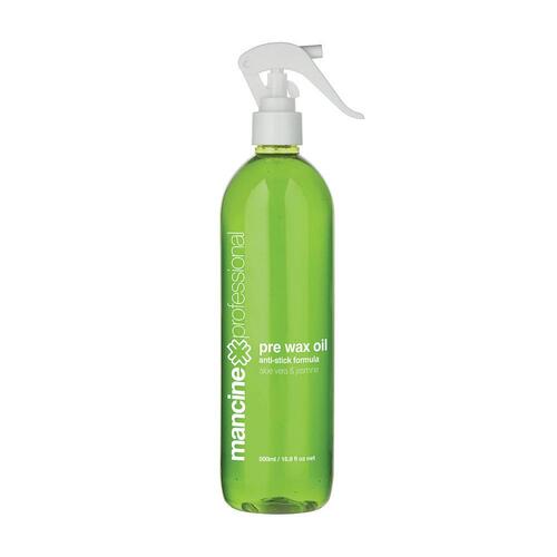 Mancine Pre Wax Oil: Aloe Vera & Jasmine 500ml