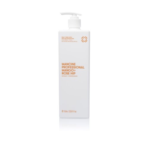 Mancine Hand & Body Lotion: Mango & Rose Hip 1 Litre