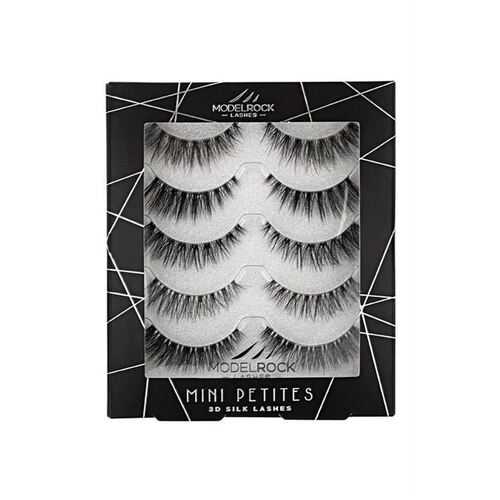 Modelrock 3D SILK Lashes - Holiday Multipack - PETITE MINI's 'Glam Me Up' Collection - 5 pairs mixed styles