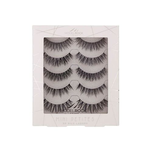 Modelrock 3D SILK Lashes - Holiday Multipack - PETITE MINI's 'Everyday Naturals' Collection - 5 pairs mixed styles