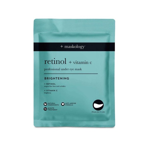 Maskology RETINOL+VITAMIN-C Professional Under Eye Mask 1pair