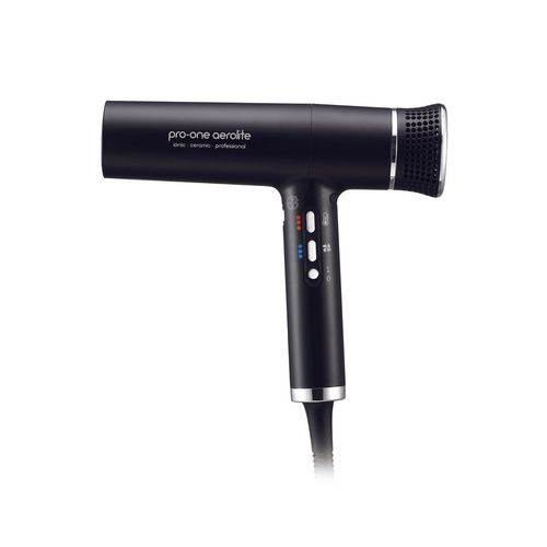 Pro One Aerolite Hairdryer Black