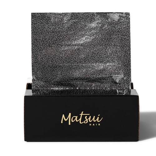 Matsui Silver Pop Up Hair Foil 12.7cm x 27cm - 500 Sheets