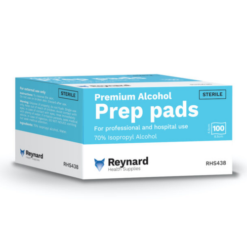 Alcohol Wipes - 70% Isopropyl Alcohol Prep Pad