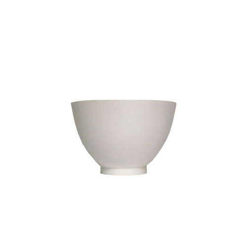 Flexi Beauty White Rubber Bowl 12cm
