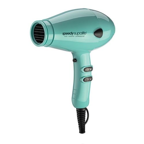Speedy Supalite Professional Hairdryer - Tiff Blue with Diffuser