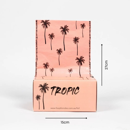 Foxy Blondes Tropic Pop-Up Foils - 500 sheets 15cm x 27cm