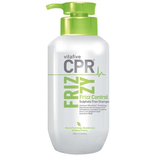 Vitafive CPR Frizzy Frizz Control Sulphate Free Shampoo 900ml