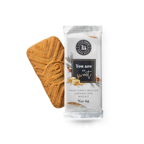Little Bakes 6g Traditional Belgian Caramelised Biscuits (25x12) (300)