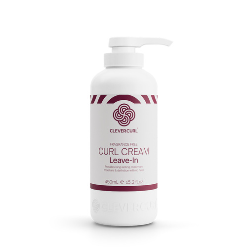 Clever Curl Fragrance Free Curl Cream Leave-in 450ml