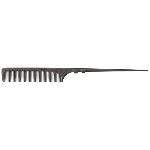 Leader/Primp Carbon #804 Long Tail Comb with 2 Grips - 250mm