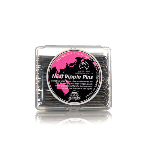 AM Williams 555 Oni Ripple Pins 3inch Bronze 100g