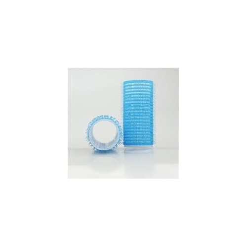 AM Williams Self Gripping Velcro Blue Rollers 75mm 6pk
