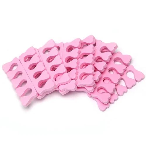 Toe Separators Baby Pink 25 Pairs (50pce)