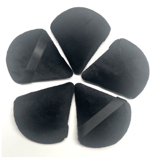 Setting Sponge For Translucent Powder Black 5pk